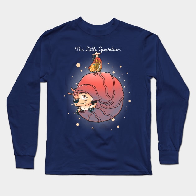 The Little Guardian Long Sleeve T-Shirt by Cromanart